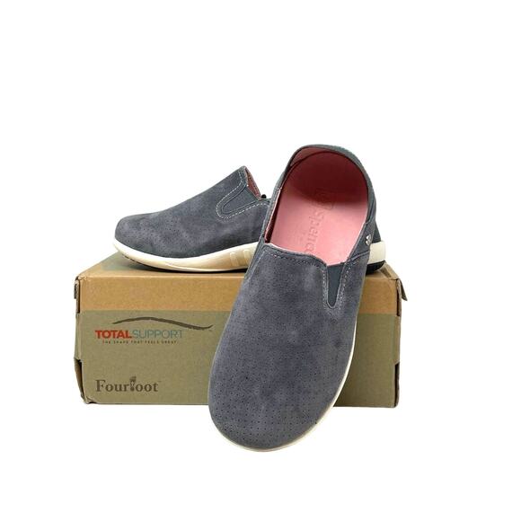 Spenco Siesta Convertible Casual Slip On Sneakers Gray Women's Size 7.5W NIB - Picture 4 of 8
